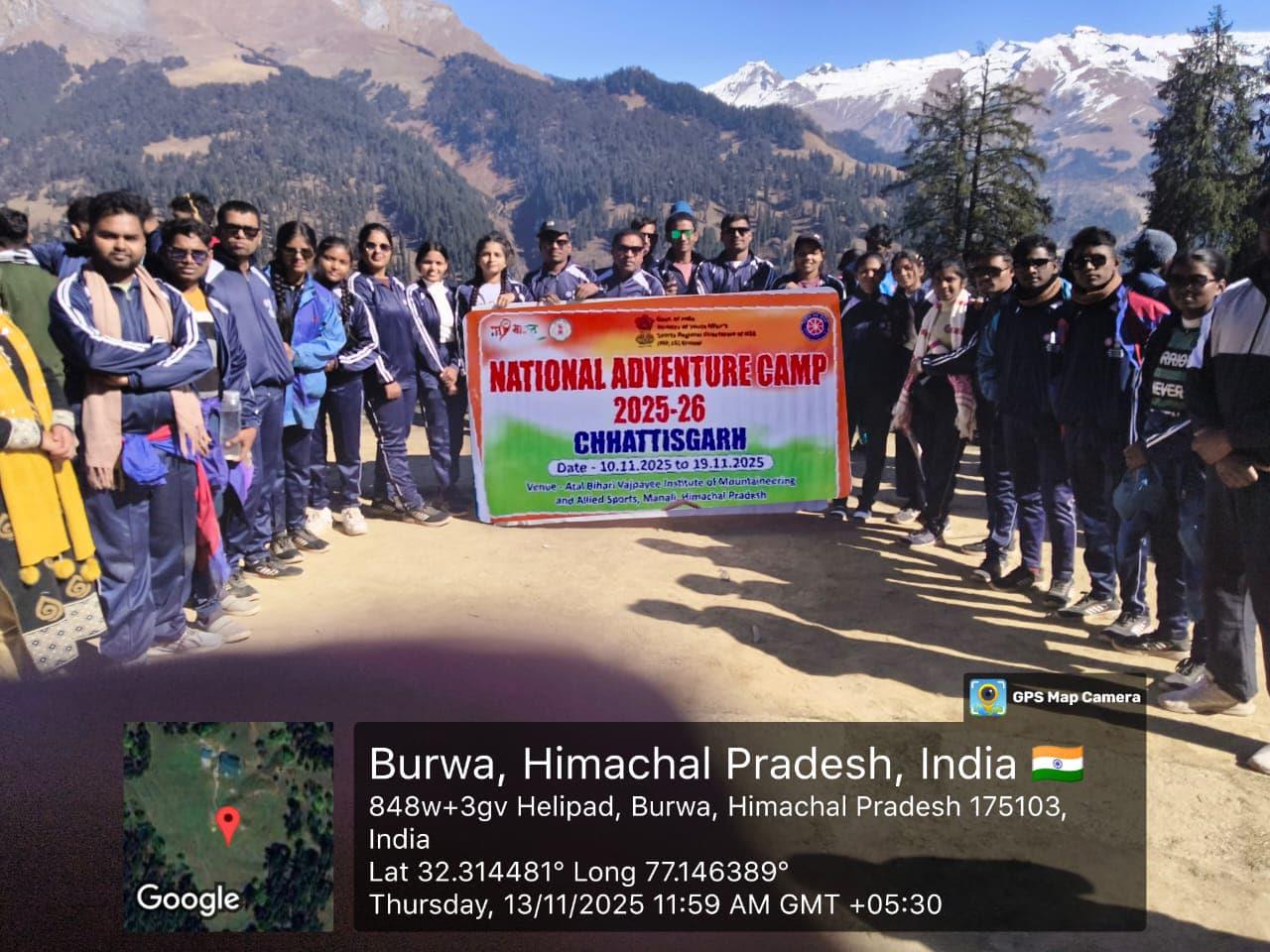 Adventure Camp Maya Dhruw 10-19 Nov 2025