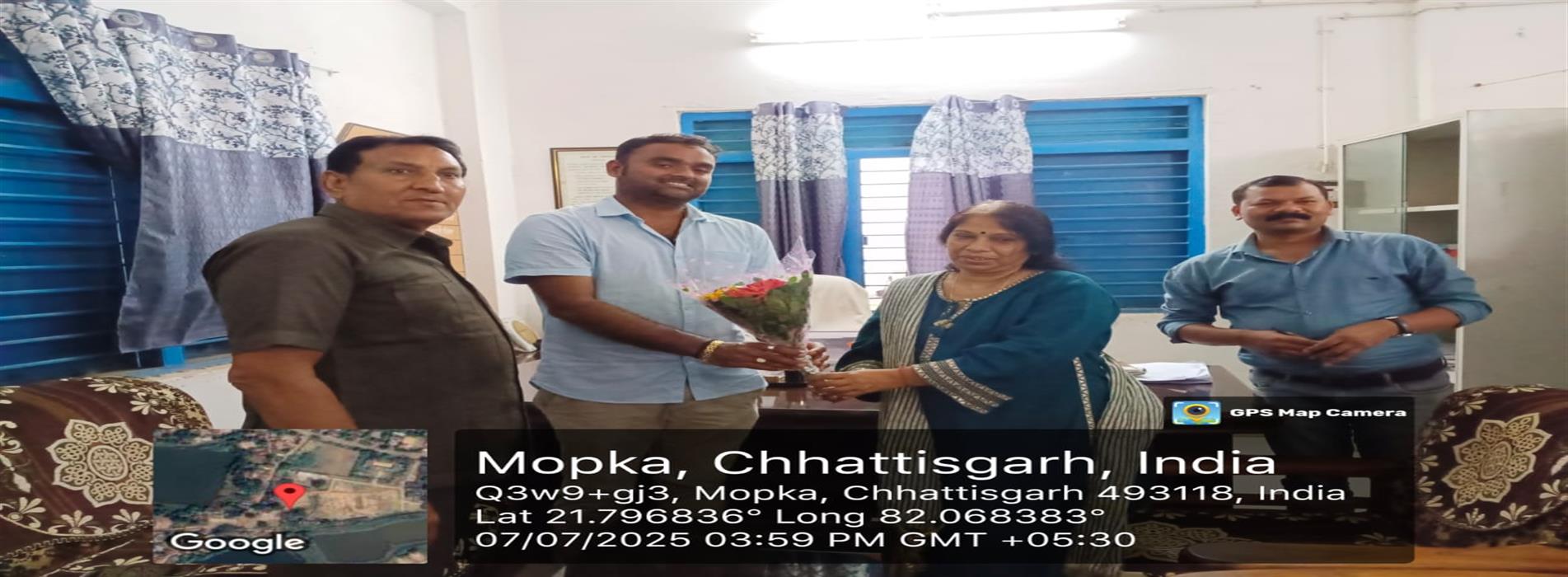 Government College Mopka | Late Ramnath Verma Government College Mopka-Nipania,District :- Balodabazar-Bhatapara Pin No.- 493118 | स्व. रामनाथ वर्मा शासकीय महाविद्यालय मोपका-निपनिया, जिला :- बलौदाबाजार-भाटापारा पिन नंबर -493118 - J.B. Adhyaksh